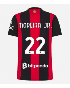 Billige Fotballdrakt AC Milan Diego Moreira #22 Replika Hjemmedrakt Dame 2026-27 Kortermet Billige Fotballdrakt AC Milan Diego Moreira #22 Replika Hjemmedrakt Dame 2026-27 Kortermet